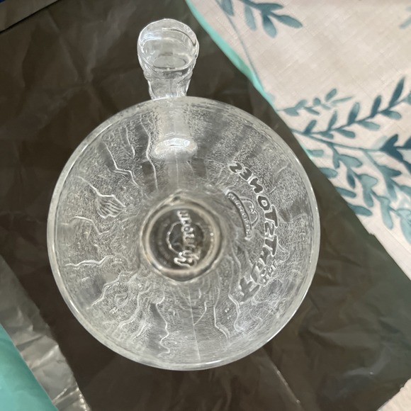 Vintage McDonalds Mug Cup Flintstones Mammoth Frosted Glass‎ RocDonalds 1993 - Picture 4 of 4